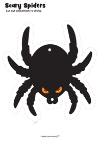 scary-spider-decoration-craft
