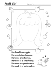 fruit-girl-worksheet