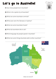 lets-go-to-australia-worksheet