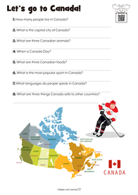 lets-go-to-canada-worksheet